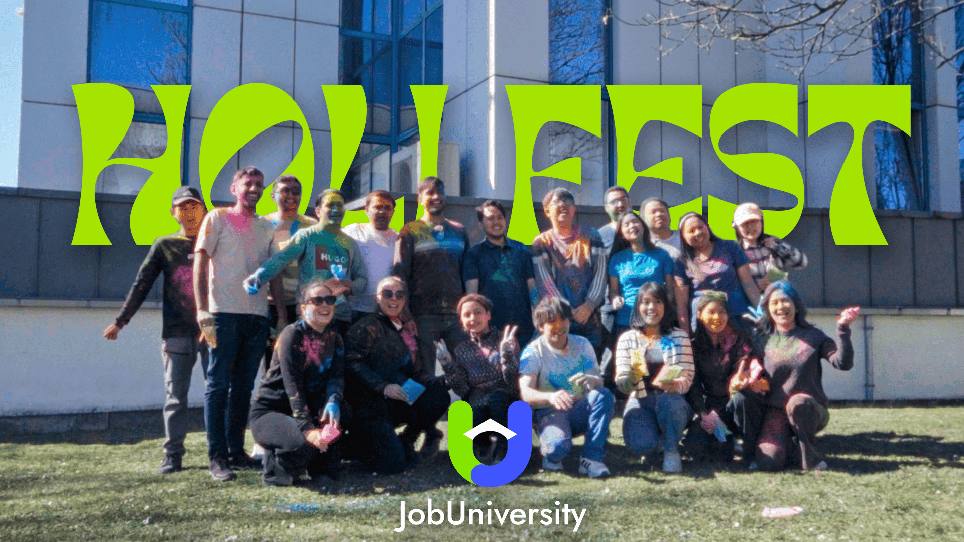 Holi Festival Celebration at JobUniversity